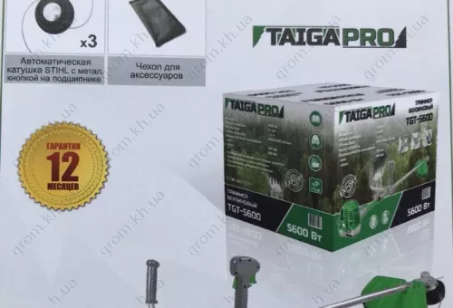 Фото 1- Триммер бензиновый TAIGA Pro TGT-5600