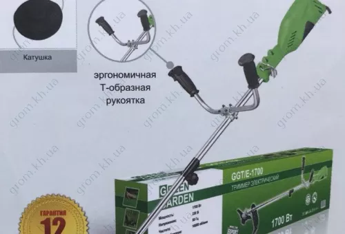 Фото 1- Тример електричний Green Garden GGT/E 1700