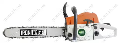 Фото 1- Бензопила напівпрофесійна Iron Angel CS 600