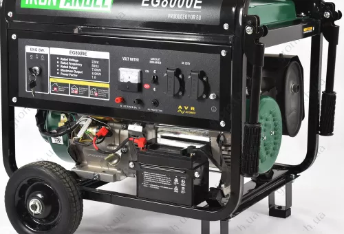Фото 1- Генератор бензиновый Iron Angel EG 8000 E