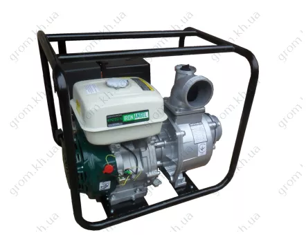 Фото 1- Мотопомпа бензиновая Iron Angel WPG 100/18
