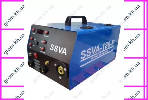 Фото 1- Cварочный инверторный полуавтомат SSVA-180-PТ плюс аргон