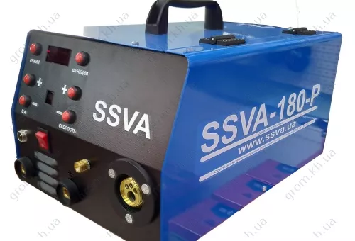 Фото 1- Cварочный инверторный полуавтомат SSVA-180-PТ плюс аргон