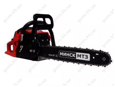 Фото 1- Бензопила Мінськ МТЗ МБП-6700 (2 шини, 2 ланцюги, метал+праймер)