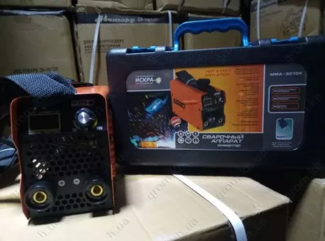 Фото 1- Зварювальний інвертор Іскра ММА 307DK
