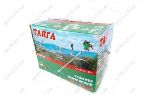 Фото 1- Бензокоса Тайга ТБТ-6100 (1 диск/1 бабина)