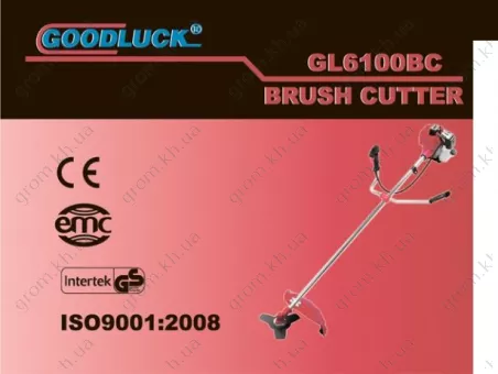 Фото 1- Бензокоса Goodluck GL-6100 BC (1 диск/1 бабина)