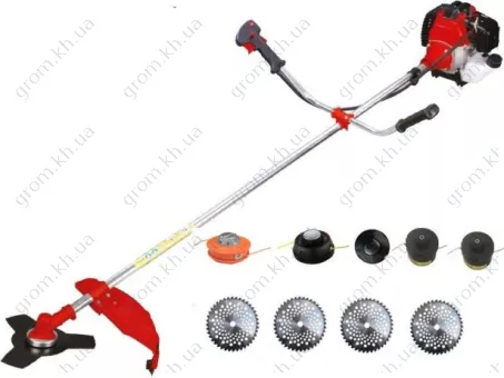 Фото 1- Бензокоса Goodluck GL-6100 BC (5 дисків/5 бабин)