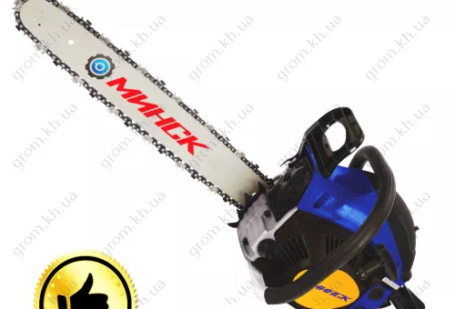 Фото 1- Бензопила цепная Минск БП-52/4,9-2 (1 шина,1 цепь)