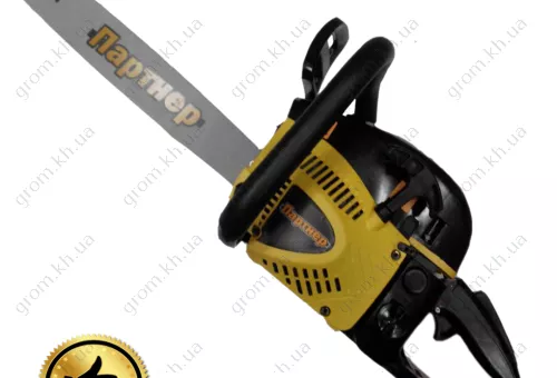 Фото 1- Бензопила Партнер БП-45/4,5 у металі нова (2 шини+2 ланцюги VE)