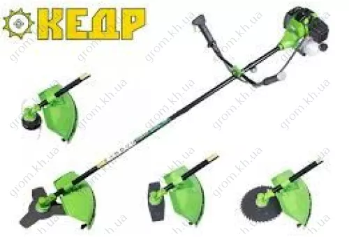 Фото 1- Бензокоса Кедр БГ-5200 Профессионал