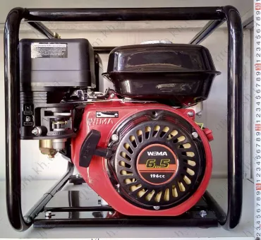 Фото 1- Бензиновая мотопомпа Weima WMQBL65-55, высоконапорная