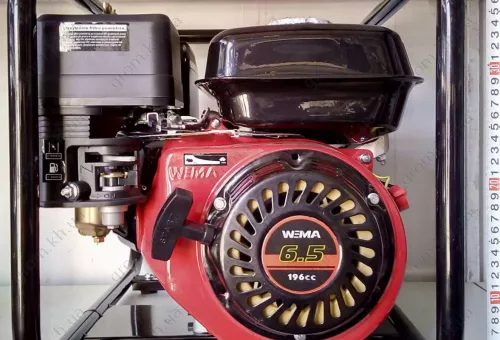 Фото 1- Бензиновая мотопомпа Weima WMQBL65-55, высоконапорная