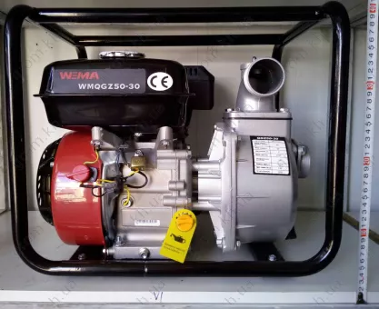 Фото 1- Бензиновая мотопомпа Weima WMQGZ50-30