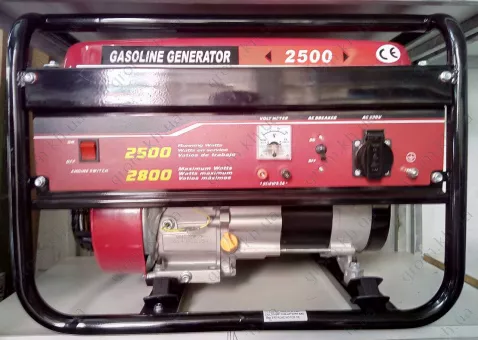 Фото 1- Бензиновый генератор Weima WM2500 (2,5 кВт)