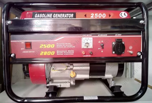 Фото 1- Бензиновий генератор Weima WM2500 (2,5 кВт)