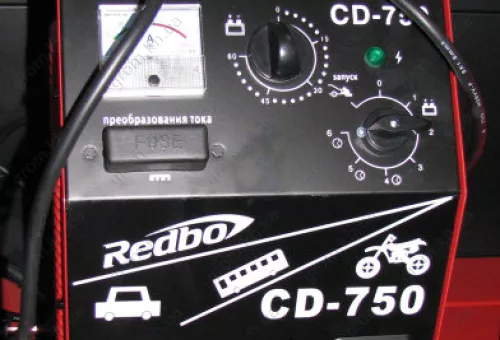 Фото 1- Пуско-зарядний пристрій Redbo CD-750