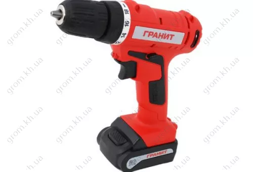 Фото 1- Шуруповерт аккумуляторный Гранит ШБА-12/1 Li