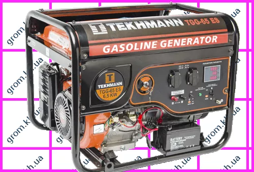 Фото 1- Генератор бензиновый Tekhmann TGG-65 ES