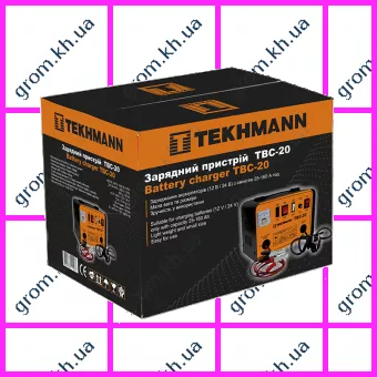 Фото 1- Зарядное устройство Tekhmann TBC-20