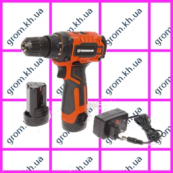 Фото 1- Шуруповерт аккумуляторный Tekhmann TCD-12 HB Li