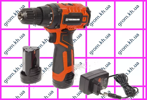 Фото 1- Шуруповерт аккумуляторный Tekhmann TCD-12 HB Li