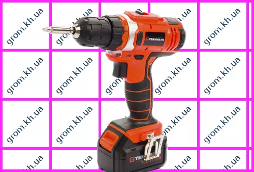 Фото 1- Шуруповерт аккумуляторный Tekhmann TCD-18 Li B