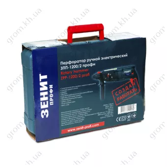 Фото 1- Перфоратор электрический Зенит ЗПП-1200/2 профи