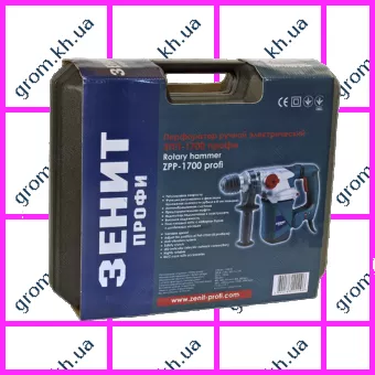 Фото 1- Перфоратор электрический Зенит ЗПП-1700 профи