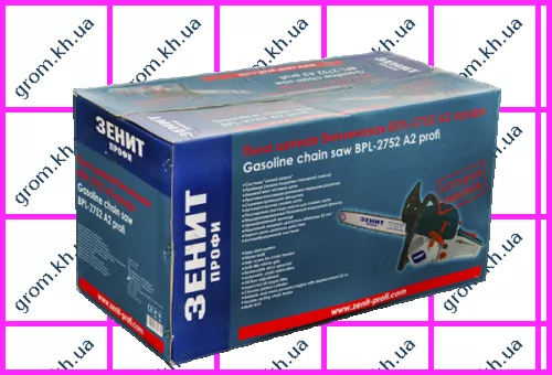 Фото 1- Пила бензинова Зеніт БПЛ-2752 А2 профі