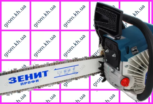 Фото 1- Цепная пила бензиновая Зенит БПЛ-52/457 профи