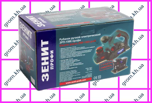 Фото 1- Рубанок електричний Зеніт ЗРП-1500 профі