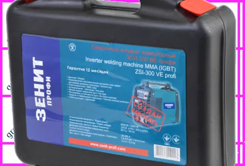 Фото 1- Зварювальний інвертор Зеніт ЗСІ-300 ВЕ профі