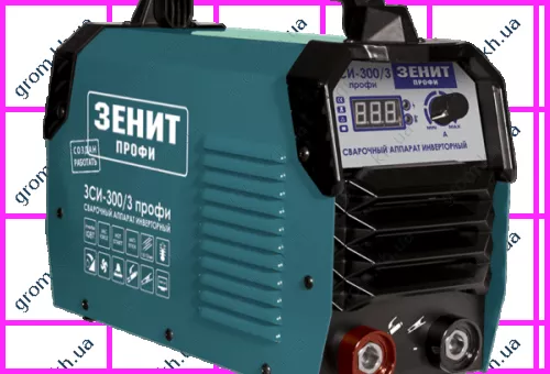 Фото 1- Зварювальний інвертор Зеніт ЗСІ-300/3 профі