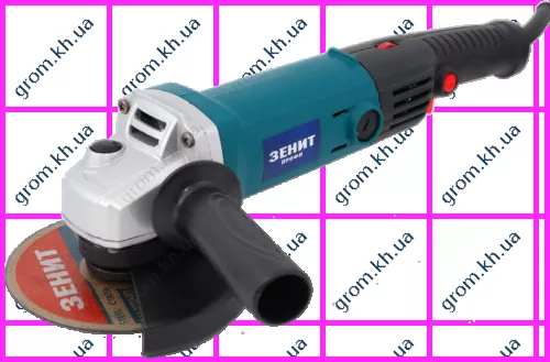 Фото 1- Угловая шлифовальная машина Зенит ЗУШ-125/1150 рс профи