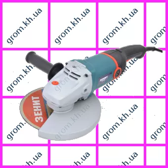 Фото 1- Угловая шлифовальная машина Зенит ЗУШ-230/2500 Профи