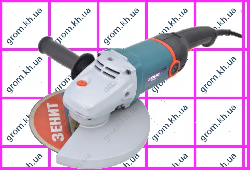 Фото 1- Кутова шліфувальна машина Зеніт ЗУШ-230/2500 Профі