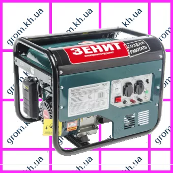 Фото 1- Генератор бензиновый Зенит ЗГБ-3500