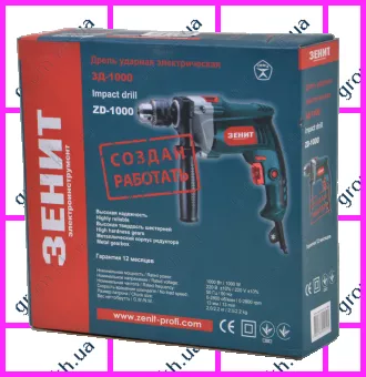 Фото 1- Дрель Зенит ЗД-1000