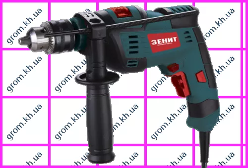 Фото 1- Дрель ударная Зенит ЗД-1170