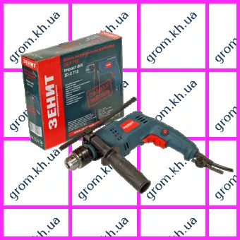 Фото 1- Дрель ударная Зенит ЗД-E 710