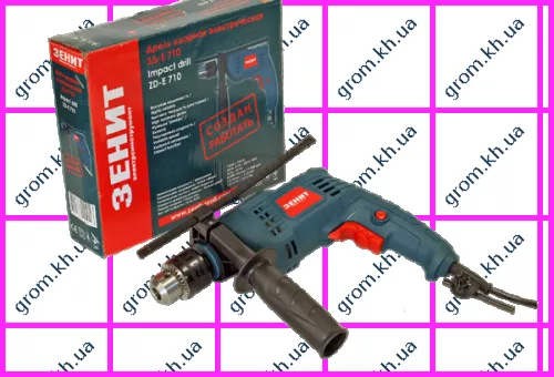 Фото 1- Дрель ударная Зенит ЗД-E 710