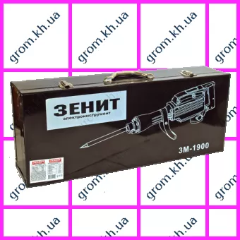 Фото 1- Відбійний молоток електричний Зеніт ЗМ-1900