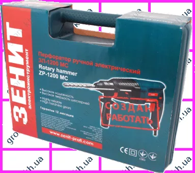 Фото 1- Перфоратор Зенит ЗП-1200 МС