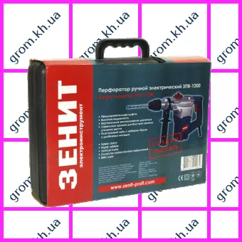 Фото 1- Перфоратор электрический Зенит ЗПВ-1200