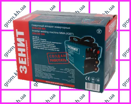 Фото 1- Сварочный инвертор Зенит ЗСИ-220 МН
