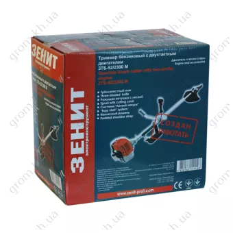 Фото 1- Триммер бензиновый Зенит ЗТБ-52/2300 М