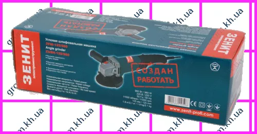 Фото 1- Кутова шліфувальна машина Зеніт ЗУШ-125/960