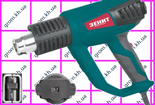 Фото 1- Фен промышленный Зенит ЗФ-A 2000 К