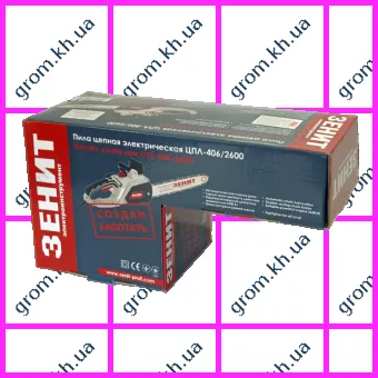 Фото 1- Пила ланцюгова електрична Зеніт ЦПЛ-406/2600